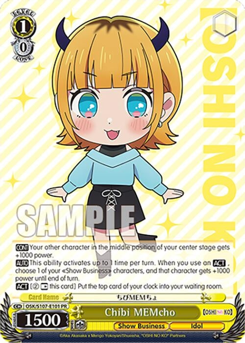 Chibi MEMcho (107101) [OSK] - Weiss Schwarz Single