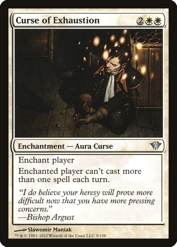 Curse of Exhaustion (5) [DKA] - MTG Single