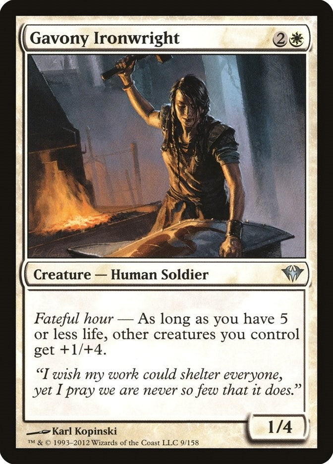 Gavony Ironwright (9) [DKA] - MTG Single