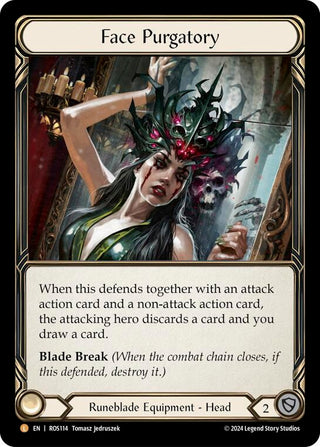 Face Purgatory (114) [ROS] - Flesh and Blood TCG Single