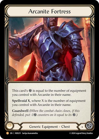Arcanite Fortress (211) [ROS] - Flesh and Blood TCG Single