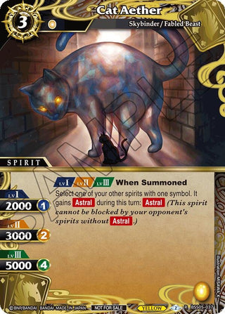 Cat Aether (Event Pack 2024 Vol. 2) (5037) [LEP] - Battle Spirits Saga Single