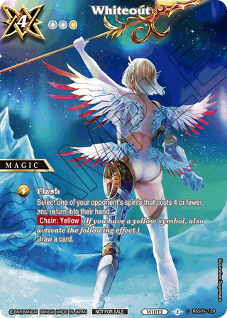Whiteout (Grand Tour Top 32 Card 2024 Vol. 1) (5129) [LEP] - Battle Spirits Saga Single