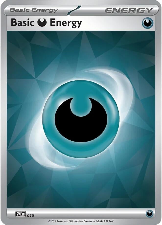 Image for Basic Darkness Energy (015) (SV07: Stellar Crown) - Pokemon