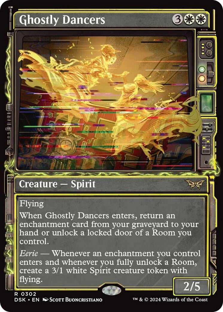 Ghostly Dancers (Showcase) (302) [DSK] - MTG Single