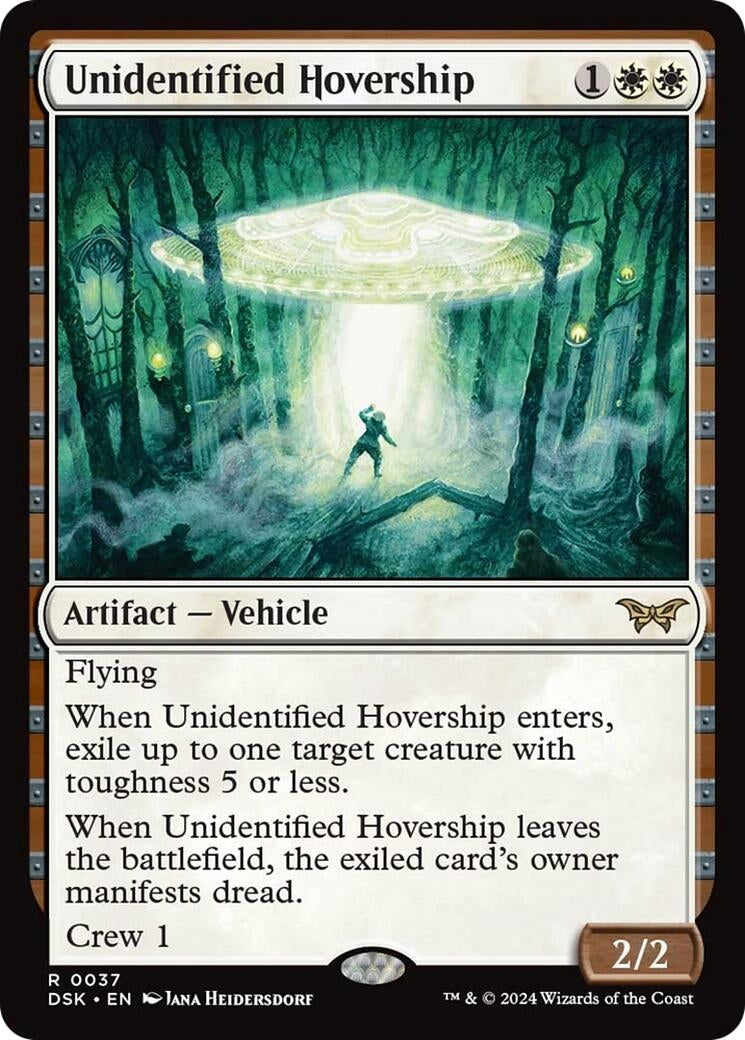 Unidentified Hovership (37) [DSK] - MTG Single