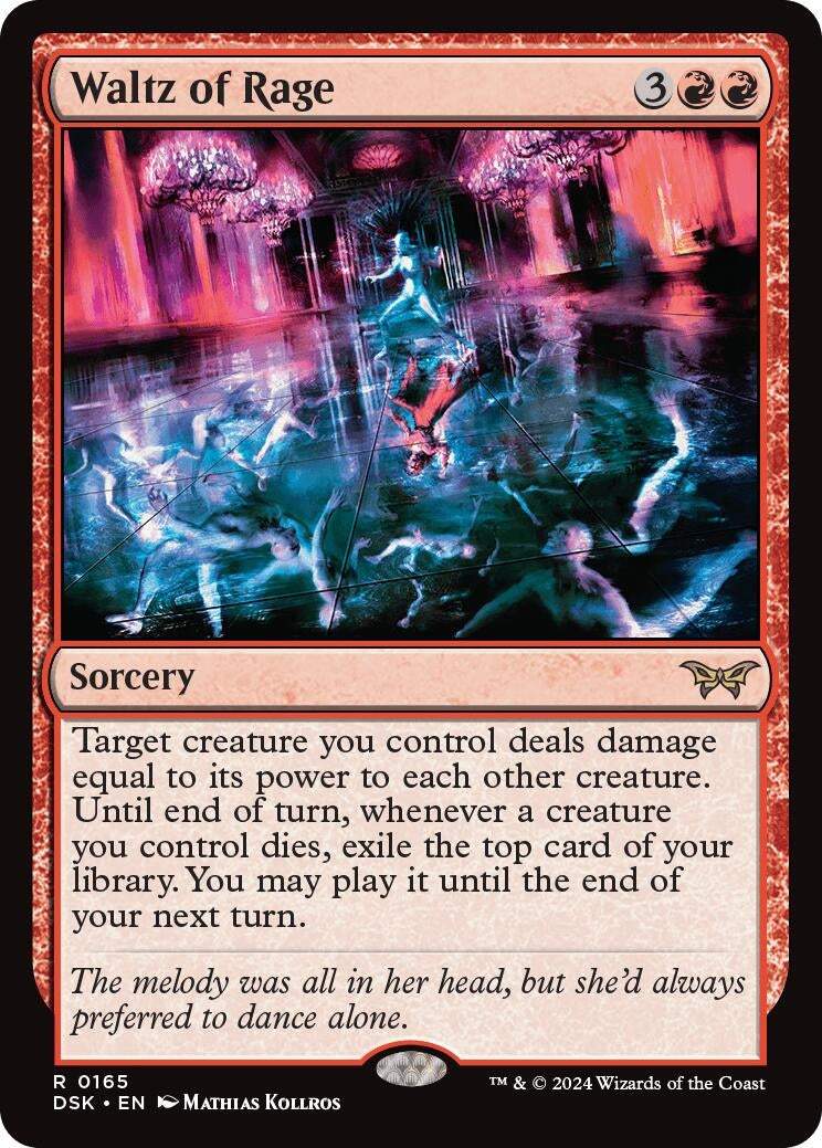 Waltz of Rage (165) [DSK] - MTG Single