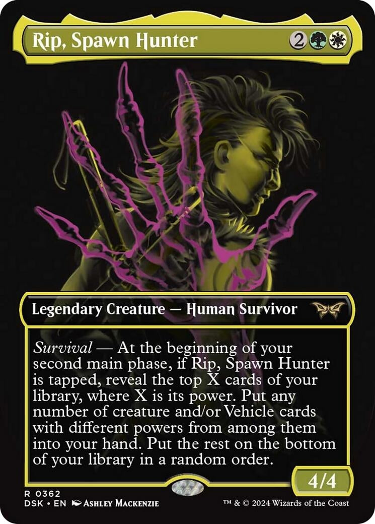 Rip Spawn Hunter (Showcase) (362) [DSK] - MTG Single