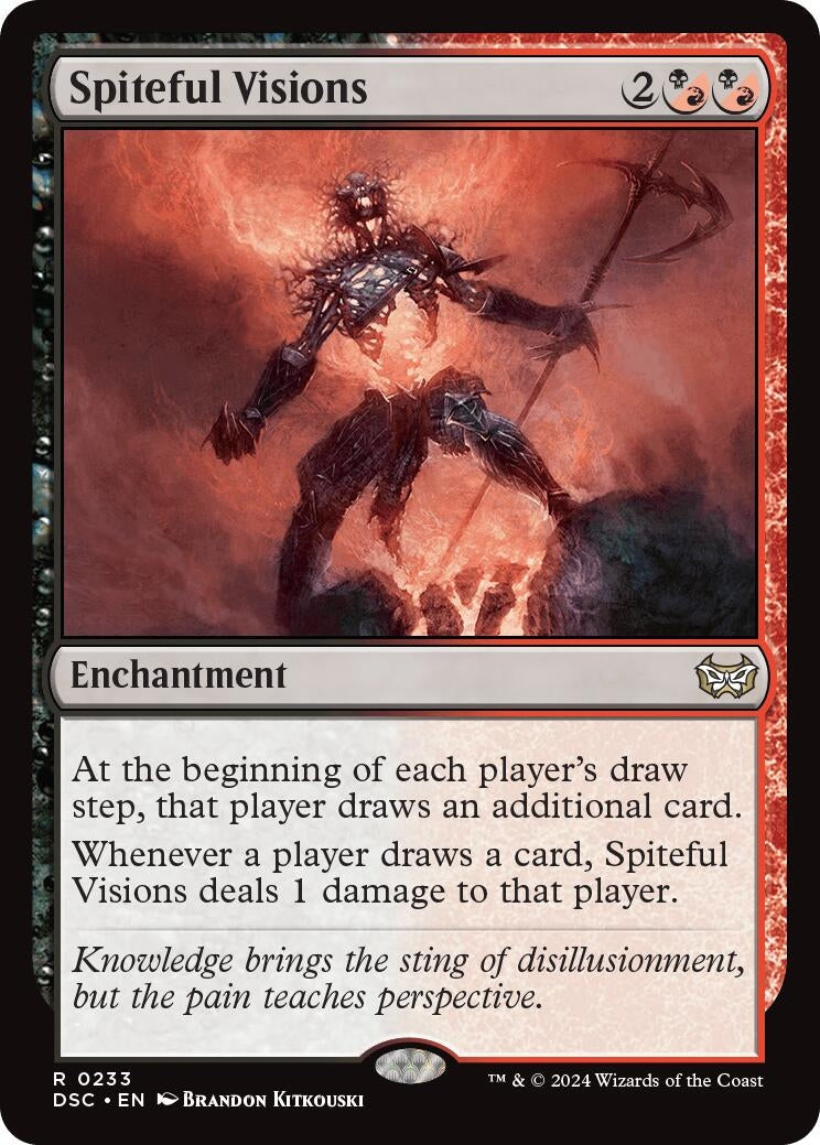 Spiteful Visions (233) [CSK] - MTG Single