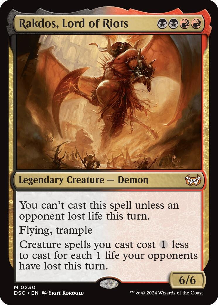 Rakdos Lord of Riots (230) [CSK] - MTG Single