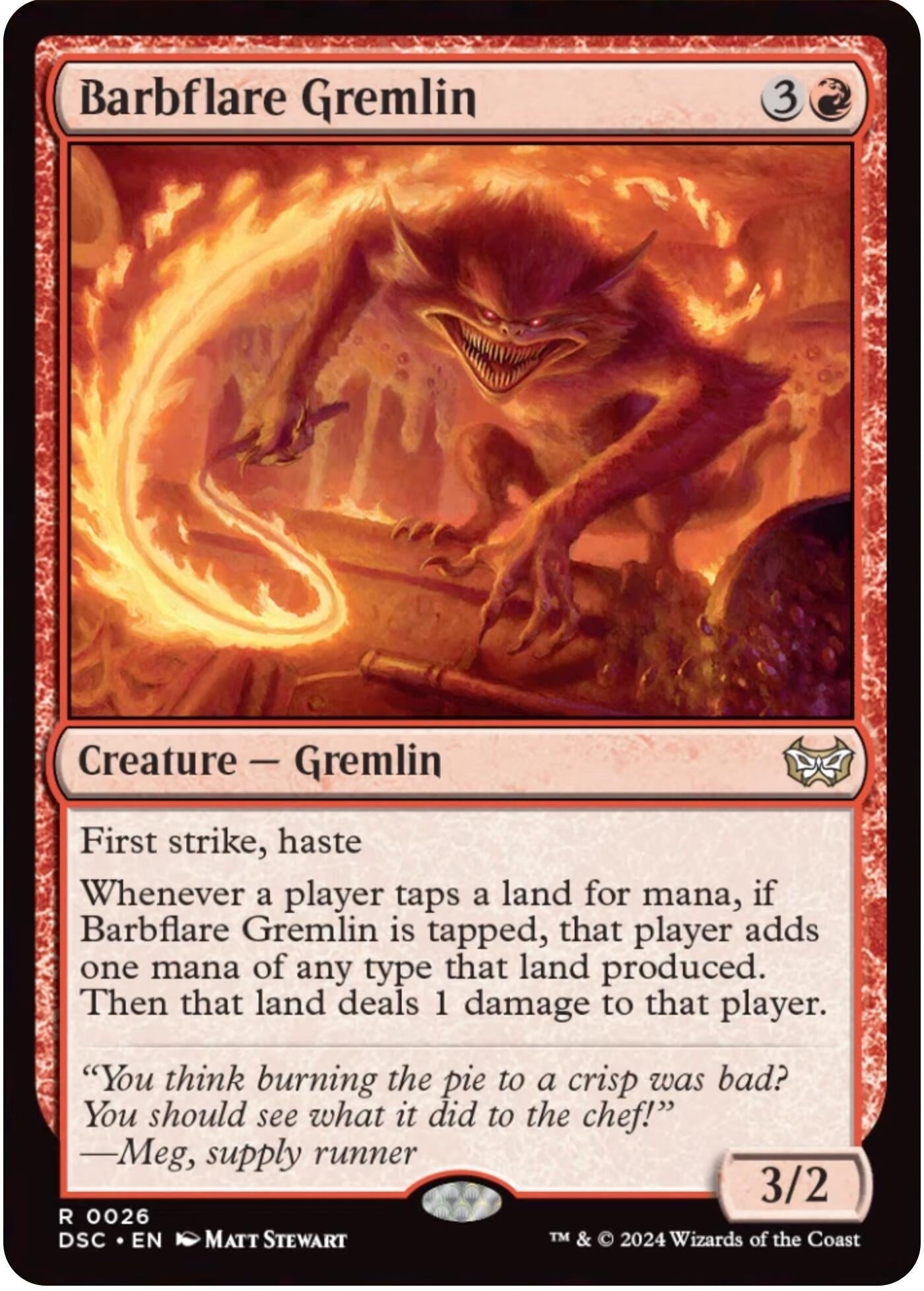 Barbflare Gremlin (26) [CSK] - MTG Single