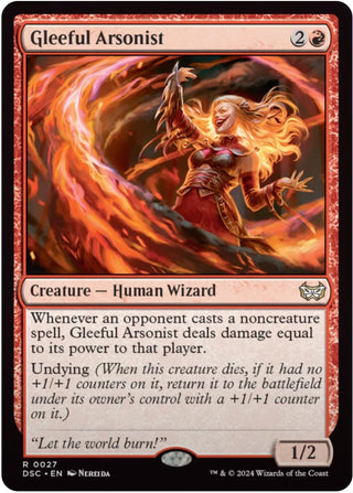 Gleeful Arsonist (27) [CSK] - MTG Single