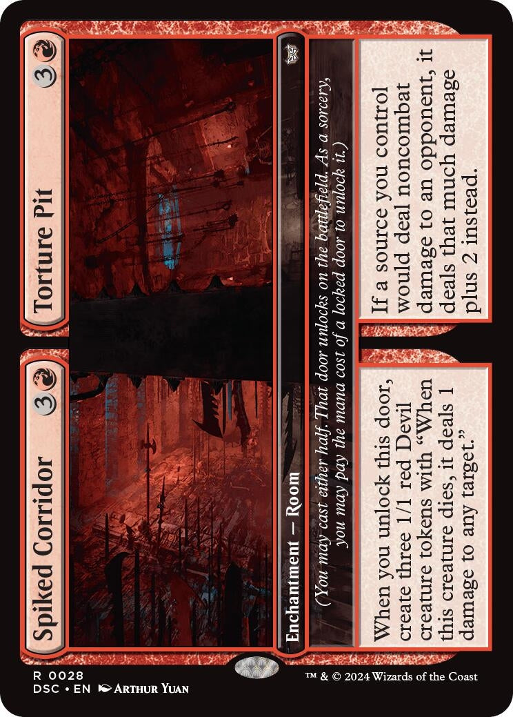 Spiked Corridor // Tortured Pit (28) [CSK] - MTG Single