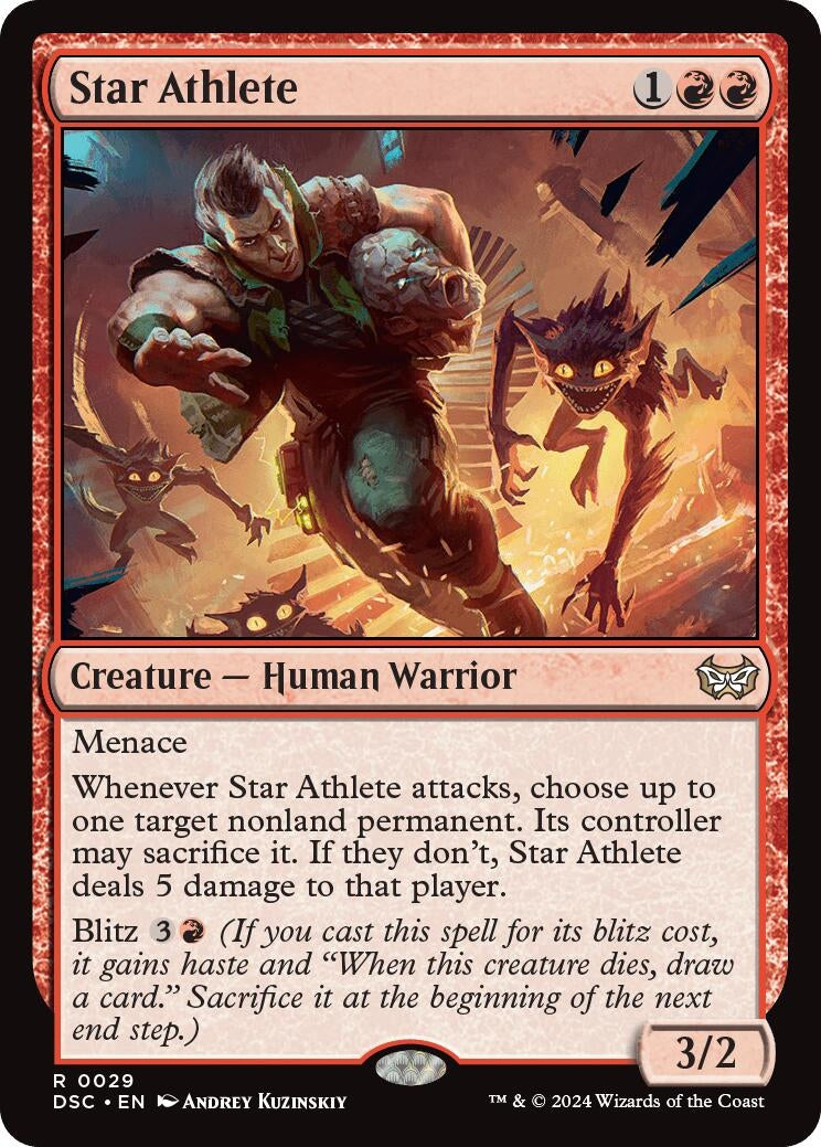 Star Athlete (29) [CSK] - MTG Single