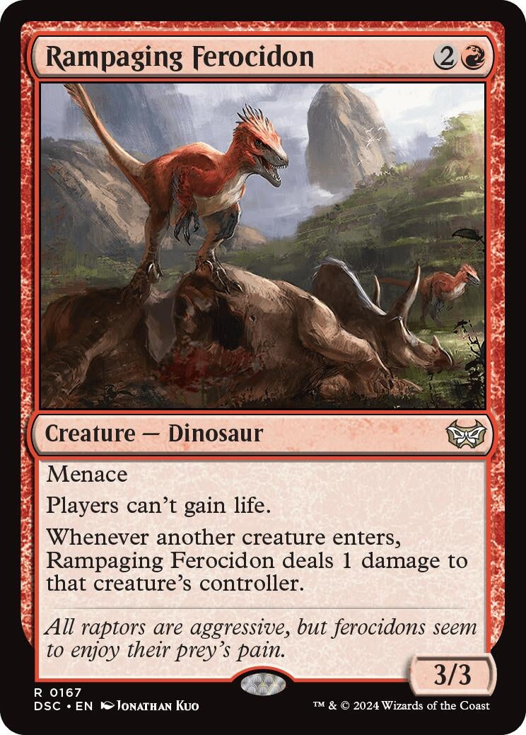 Rampaging Ferocidon (167) [CSK] - MTG Single