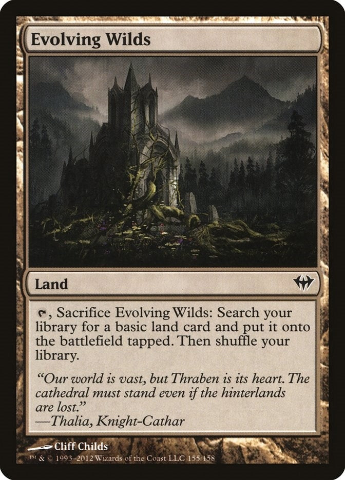 Evolving Wilds (155) [DKA] - MTG Single
