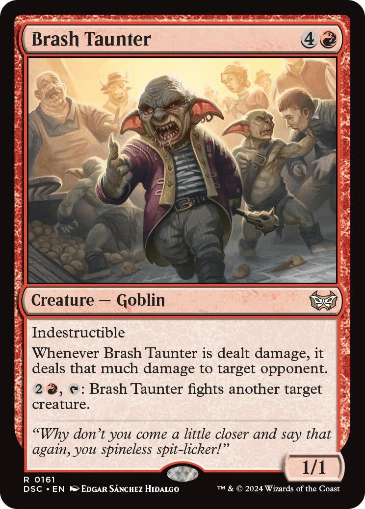 Brash Taunter (161) [CSK] - MTG Single