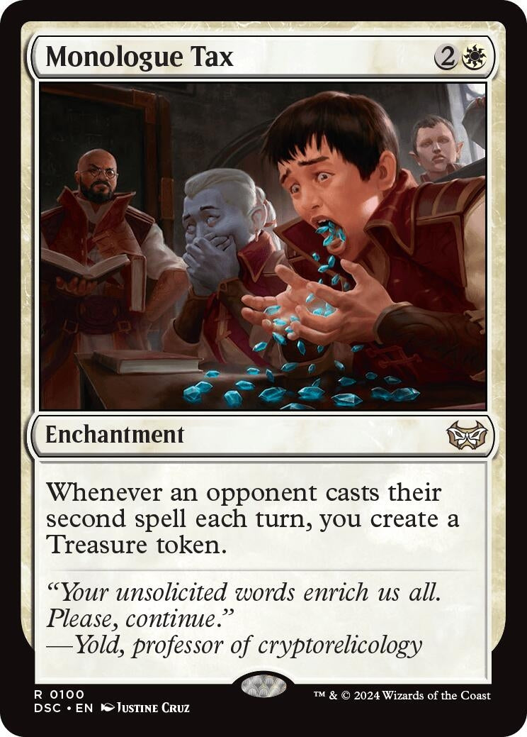 Monologue Tax (100) [CSK] - MTG Single