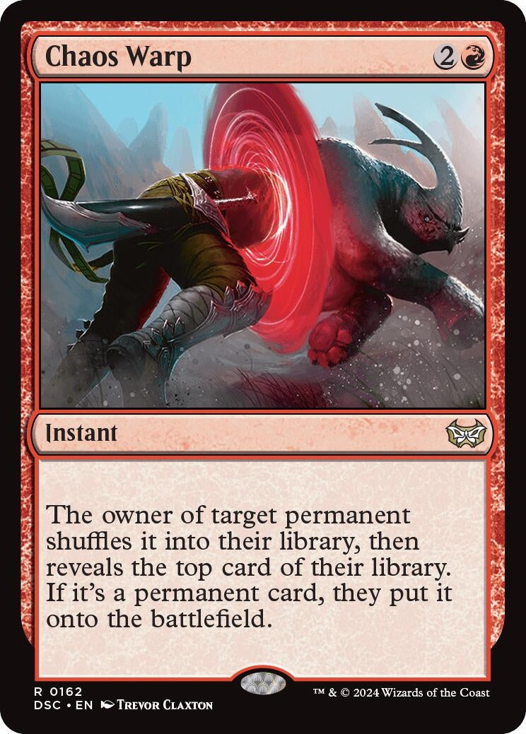Chaos Warp (162) [CSK] - MTG Single
