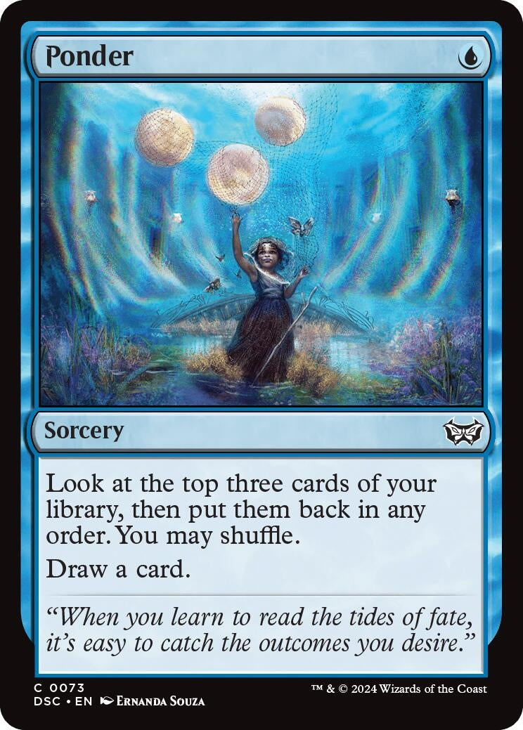 Ponder (73) [CSK] - MTG Single
