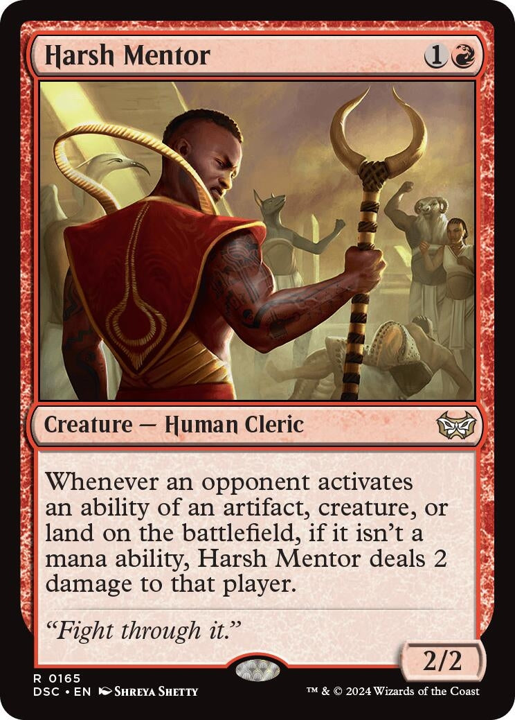 Harsh Mentor (165) [CSK] - MTG Single