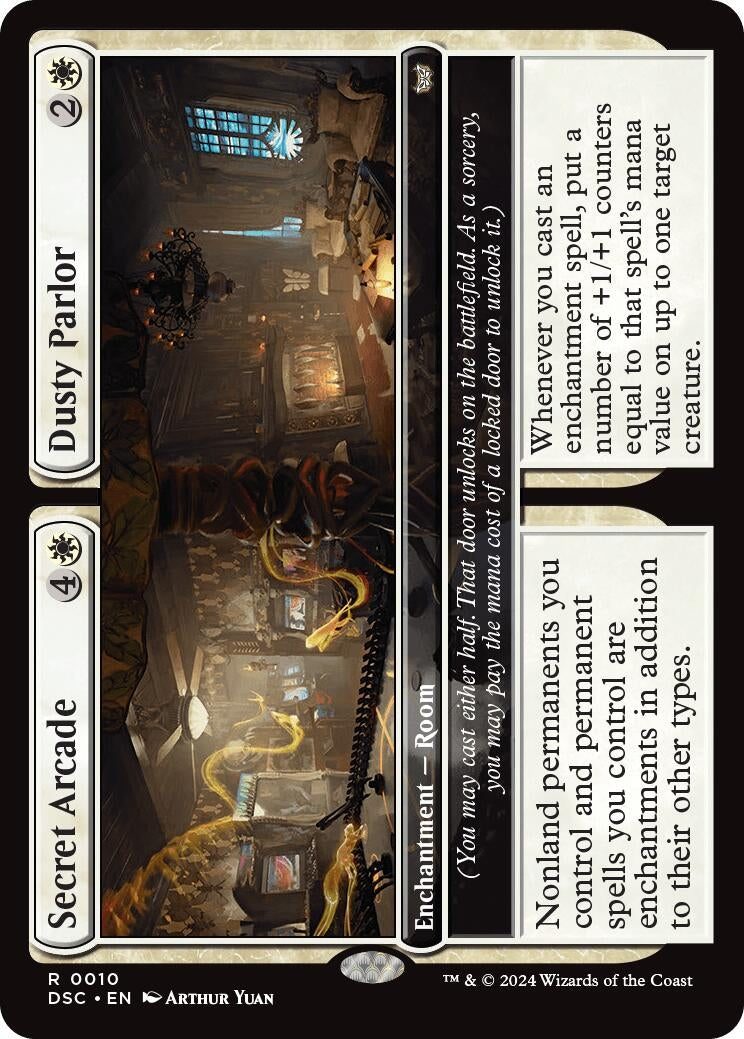 Secret Arcade // Dusty Parlor (10) [CSK] - MTG Single