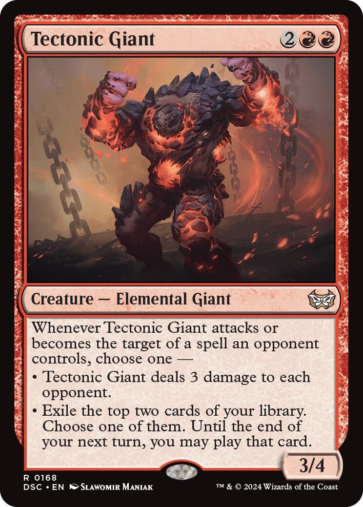 Tectonic Giant (168) [CSK] - MTG Single