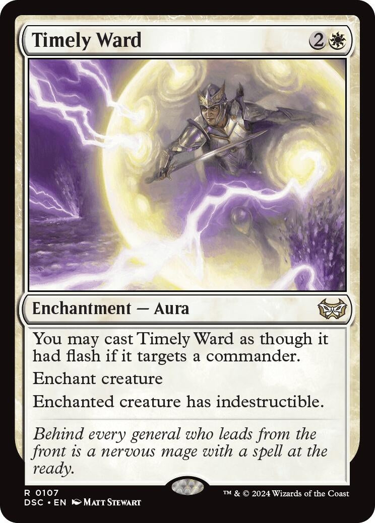 Timely Ward (107) [CSK] - MTG Single