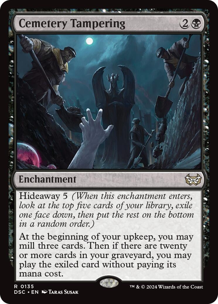 Cemetery Tampering (135) [CSK] - MTG Single