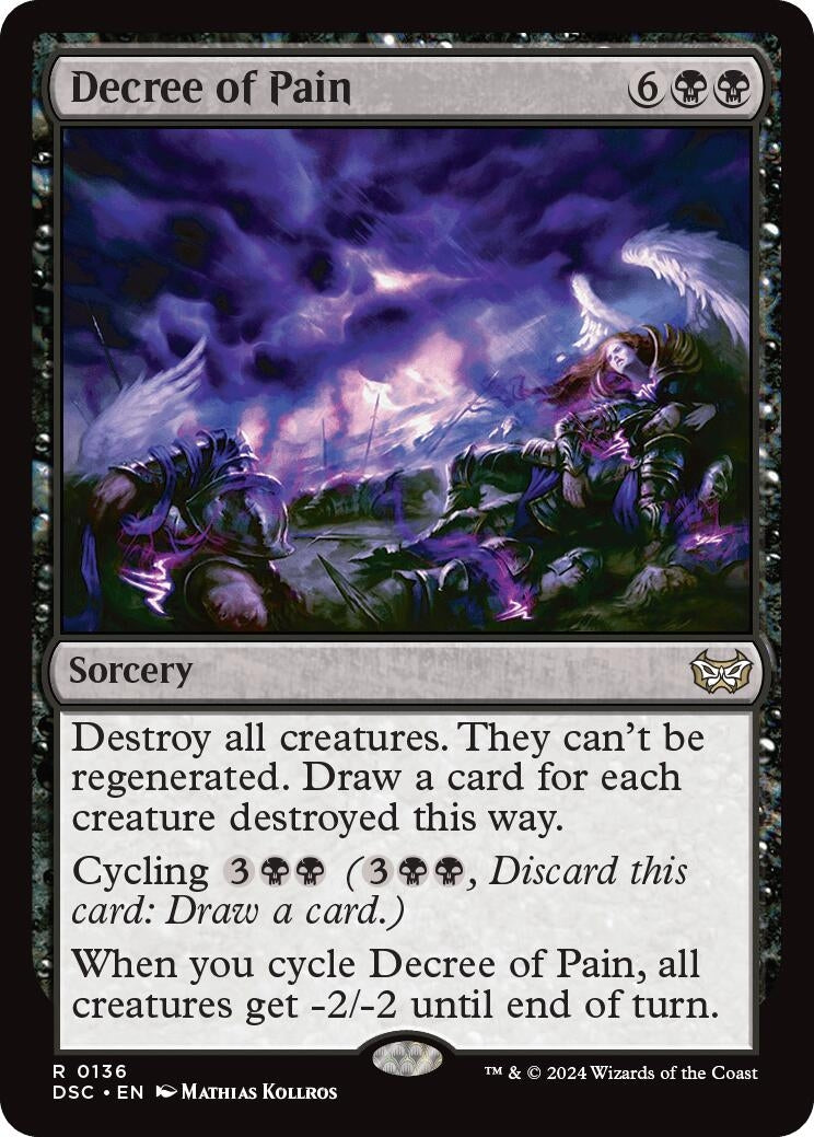 Decree of Pain (136) [CSK] - MTG Single