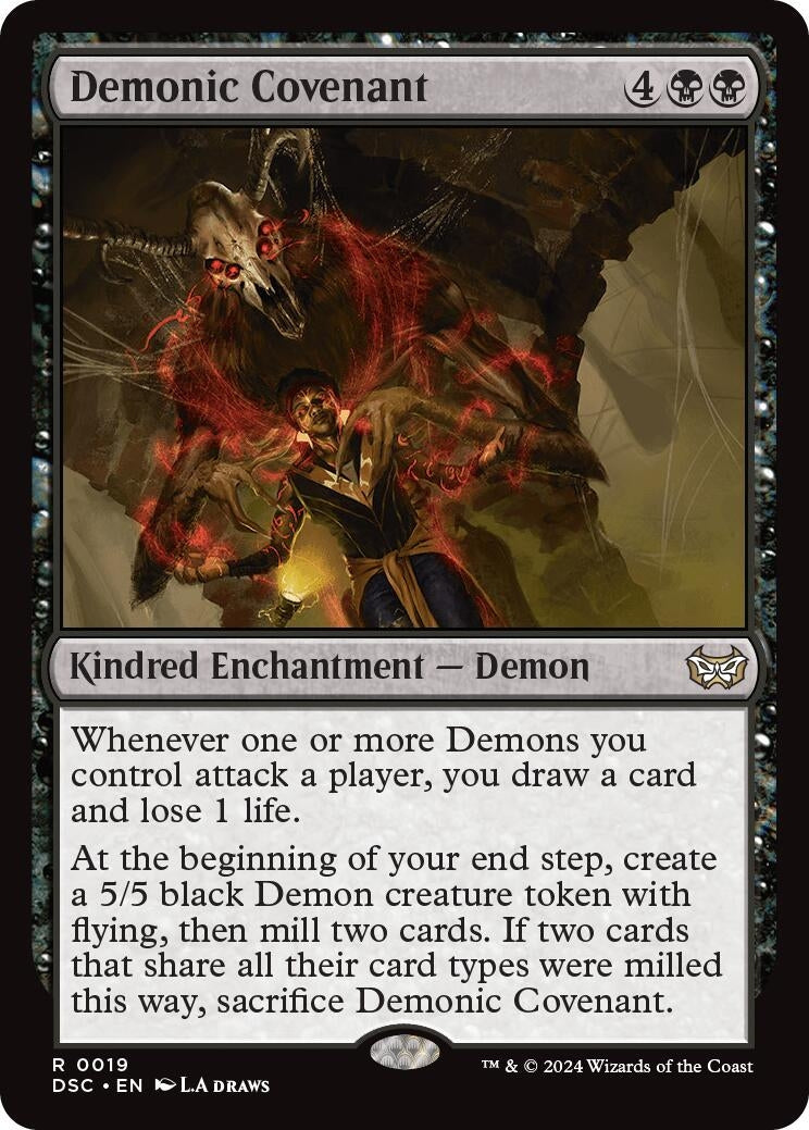 Demonic Covenant (19) [CSK] - MTG Single