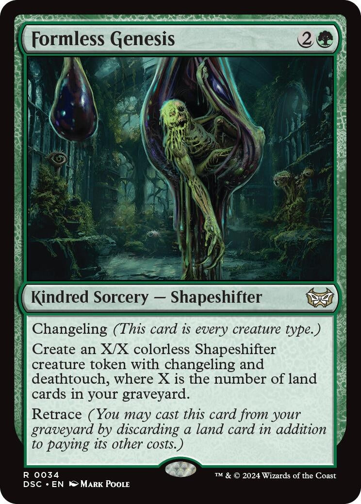 Formless Genesis (34) [CSK] - MTG Single