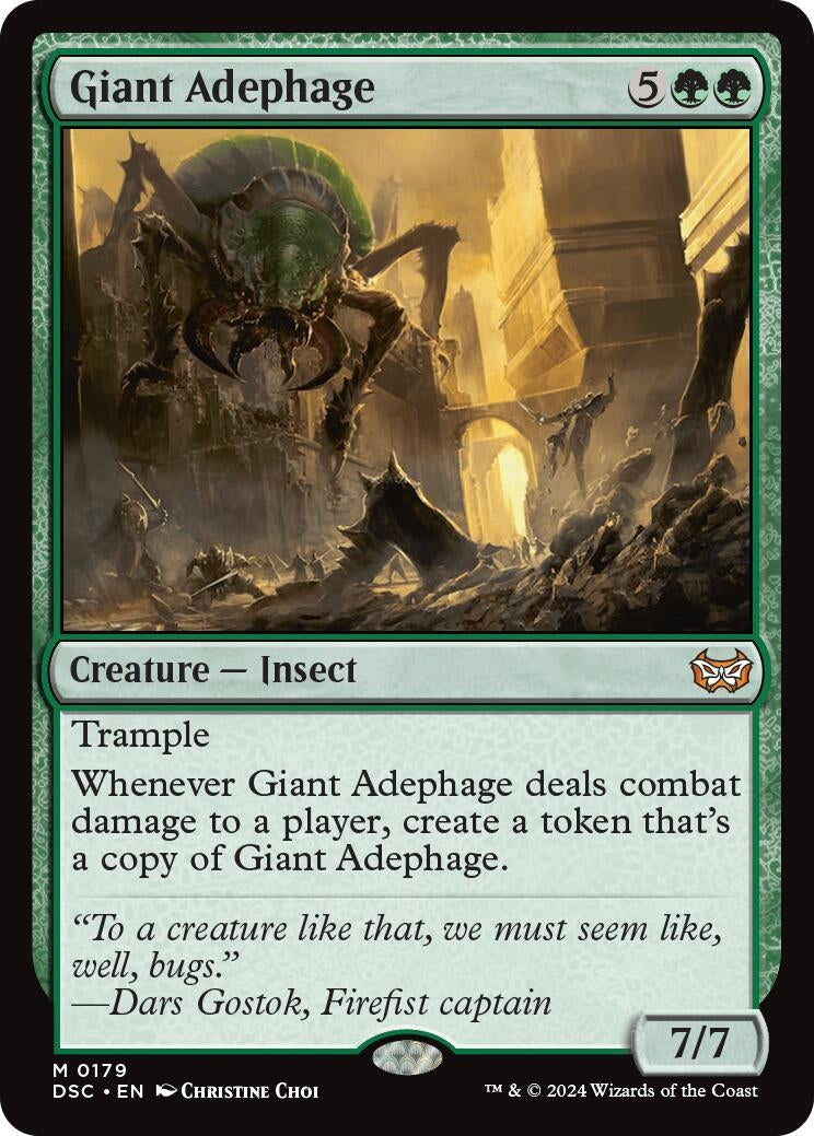 Giant Adephage (179) [CSK] - MTG Single
