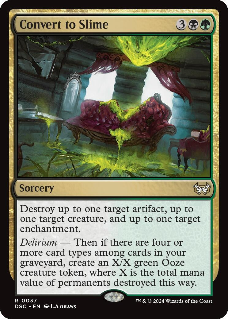 Convert to Slime (37) [CSK] - MTG Single