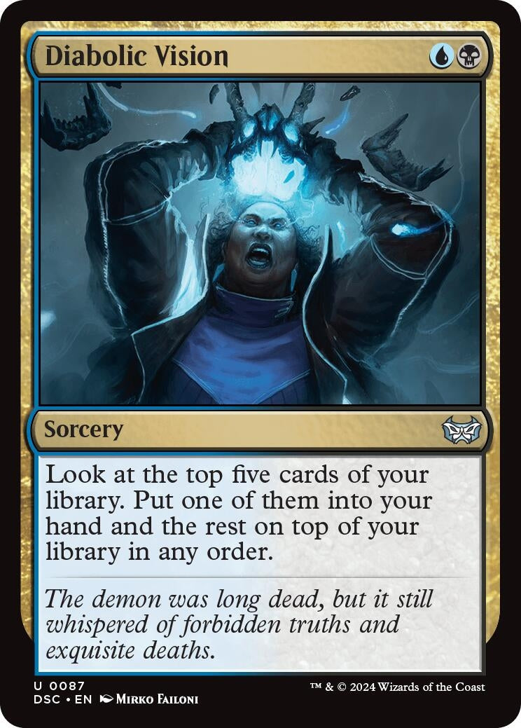 Diabolic Vision (87) [CSK] - MTG Single