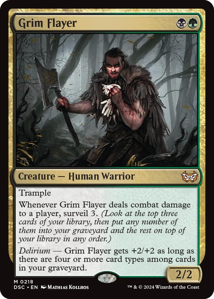 Grim Flayer (218) [CSK] - MTG Single