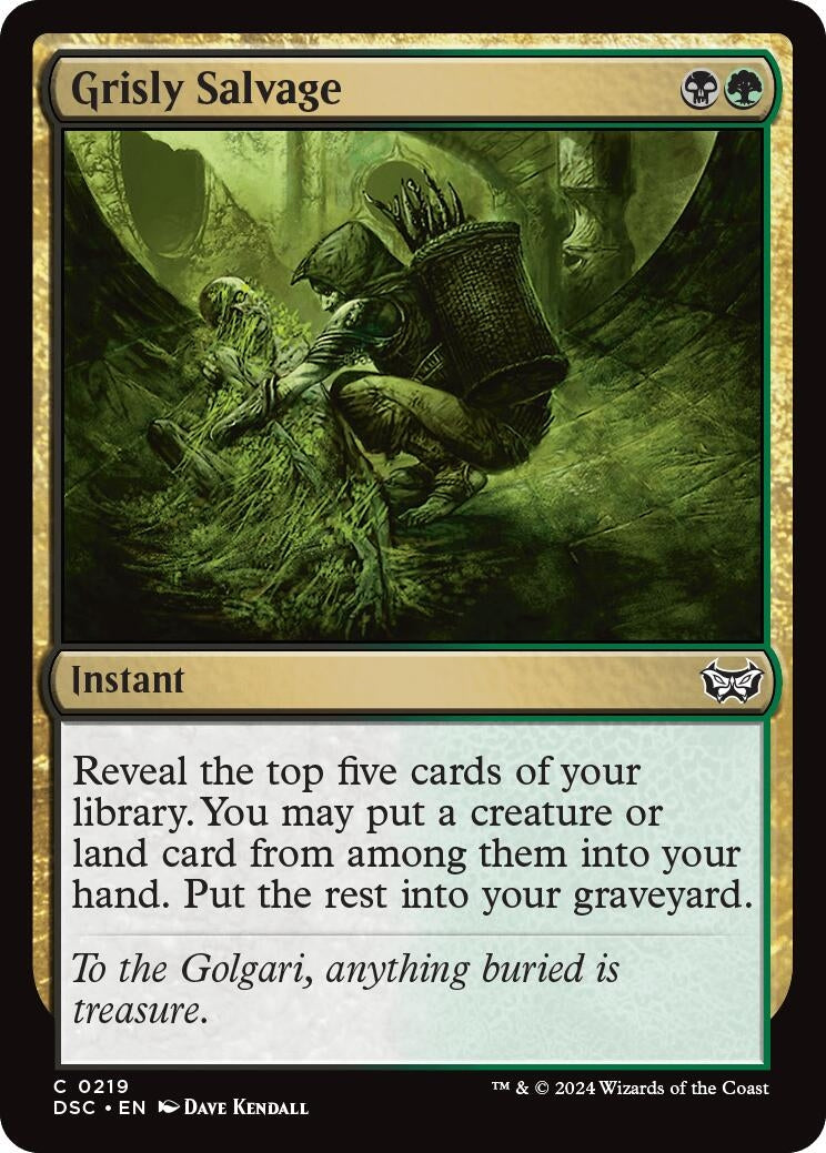 Grisly Salvage (219) [CSK] - MTG Single