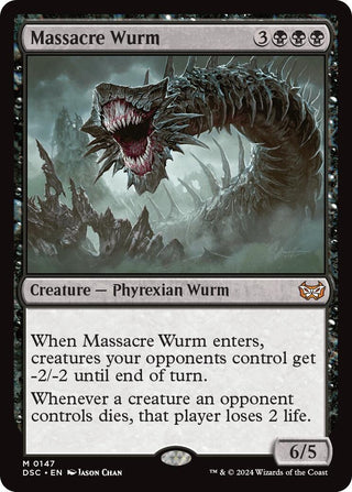 Massacre Wurm (147) [CSK] - MTG Single