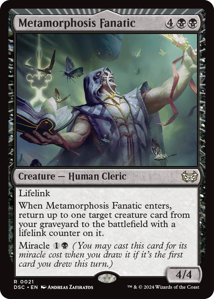 Metamorphosis Fanatic (21) [CSK] - MTG Single
