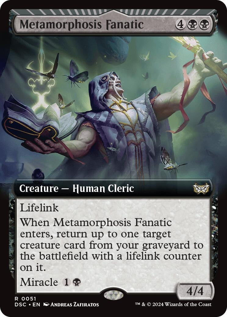 Metamorphosis Fanatic (Extended Art) (51) [CSK] - MTG Single