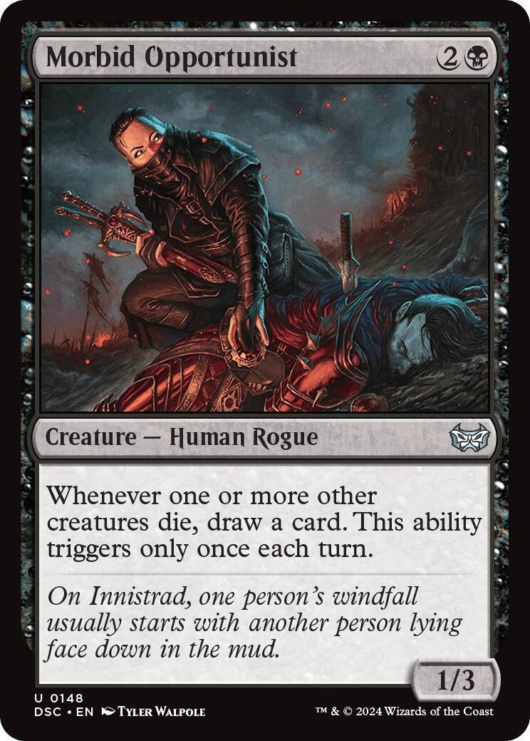 Morbid Opportunist (148) [CSK] - MTG Single