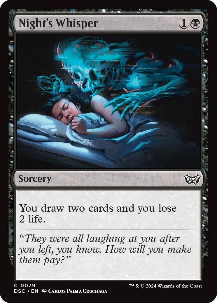 Night’s Whisper (79) [CSK] - MTG Single