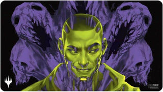 Duskmourn Playmat for Magic: The Gathering - Alt Art Key Character PW (Kaito Bane of Nightmares - Double Exposure Alt)