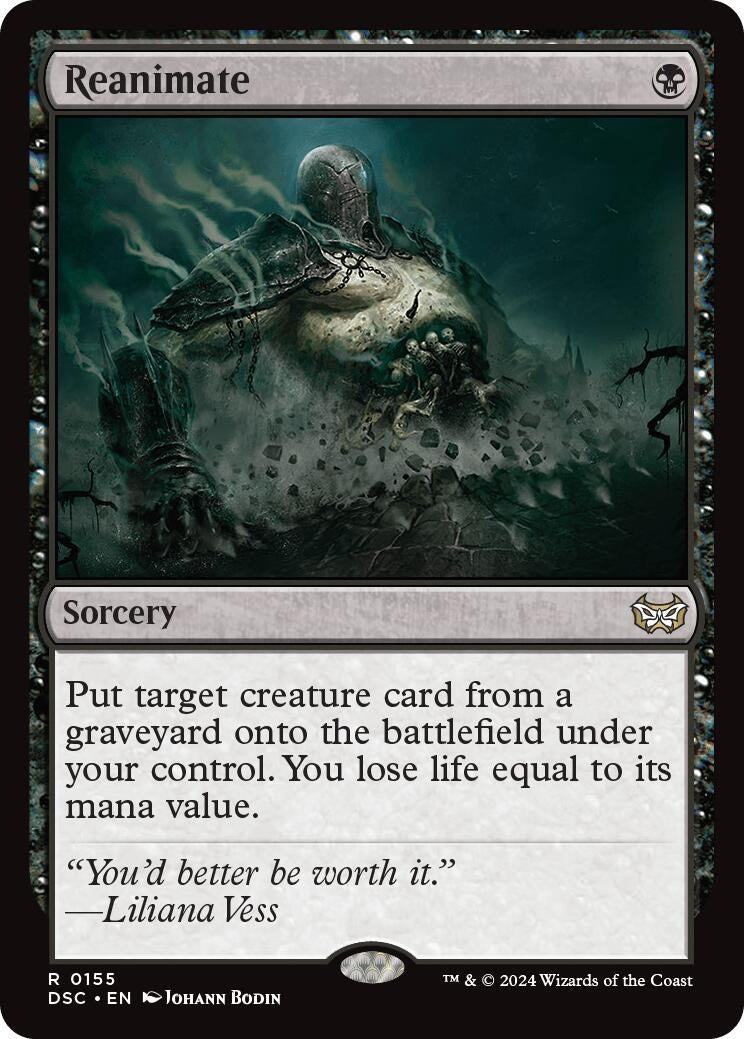 Reanimate (155) [CSK] - MTG Single