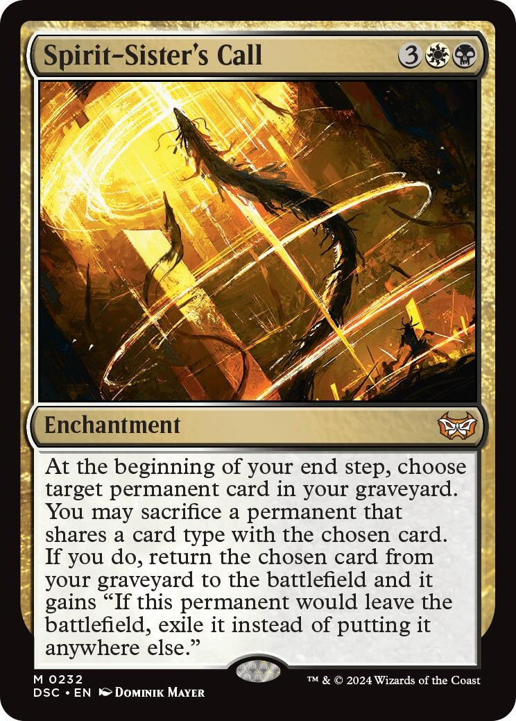 Spirit-Sister’s Call (232) [CSK] - MTG Single