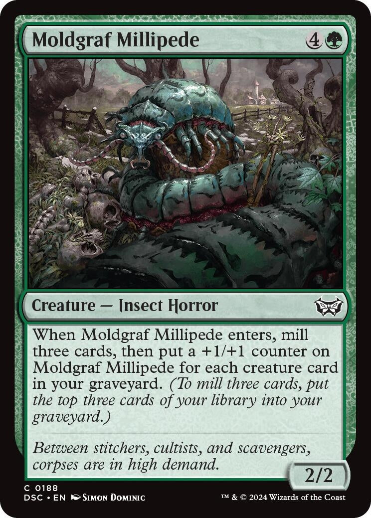 Moldgraf Millipede (188) [CSK] - MTG Single