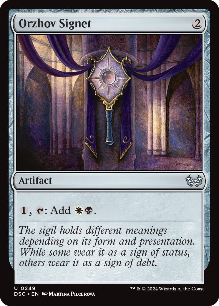Orzhov Signet (249) [CSK] - MTG Single