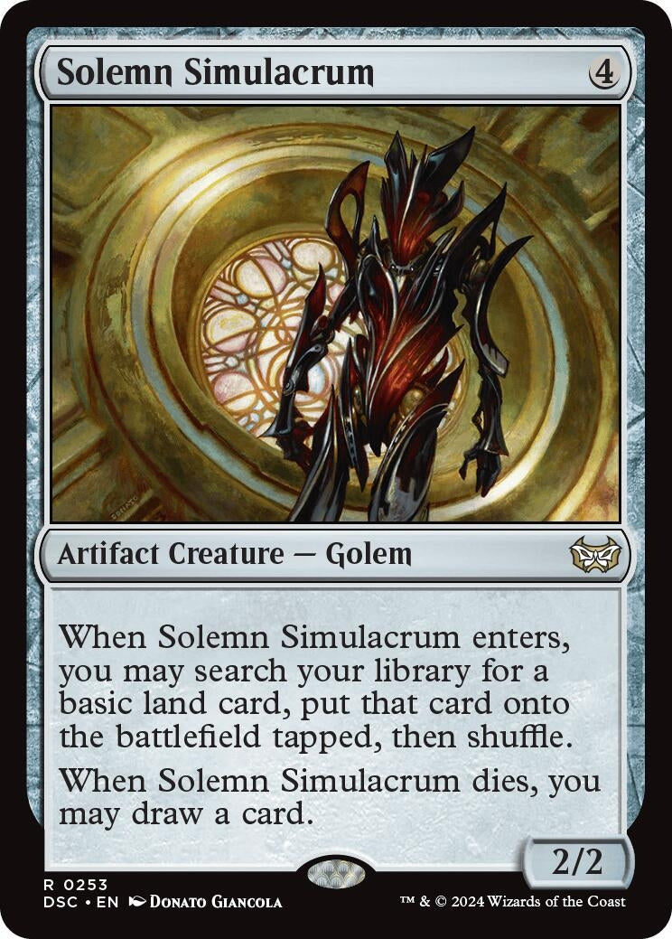 Solemn Simulacrum (253) [CSK] - MTG Single