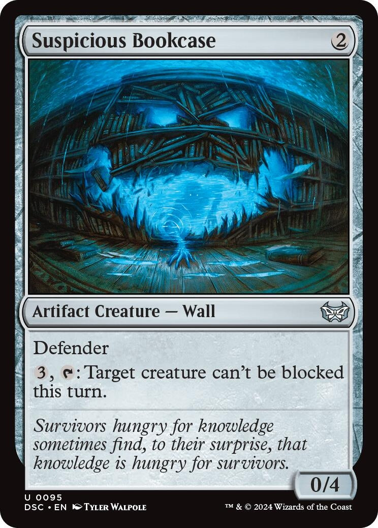 Suspicious Bookcase (95) [CSK] - MTG Single