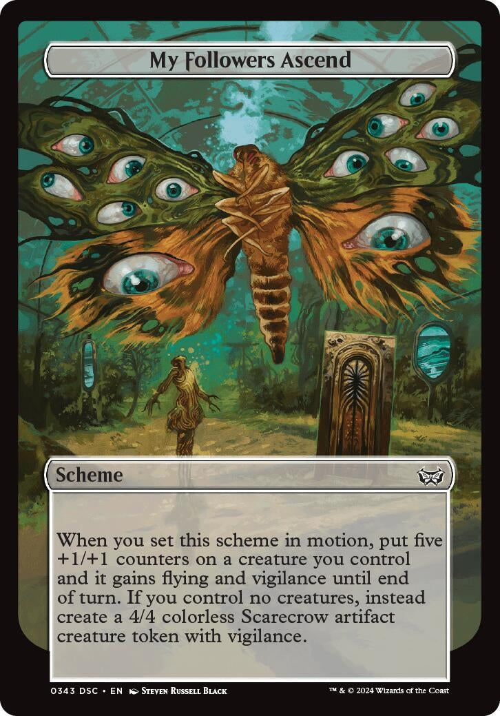 My Followers Ascend (Full Art) (343) [CSK] - MTG Single